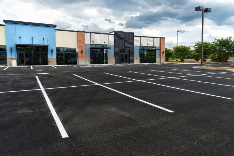 Finished Commercial Parking Lot